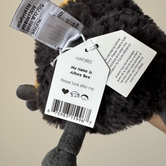 Jellycat Albee bee - BNWT Fast Shipping! - Picture 4 of 4
